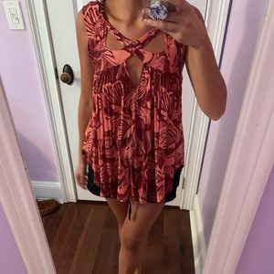 Free people resort style top